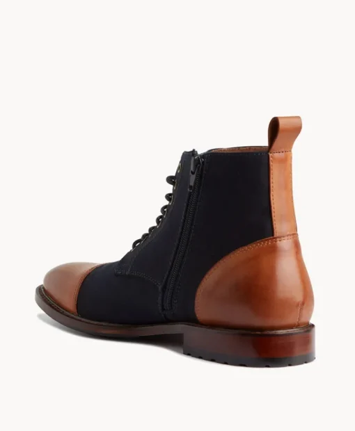 Barnes Men's Lace Up Boot|Giancarlo Moretti Hot