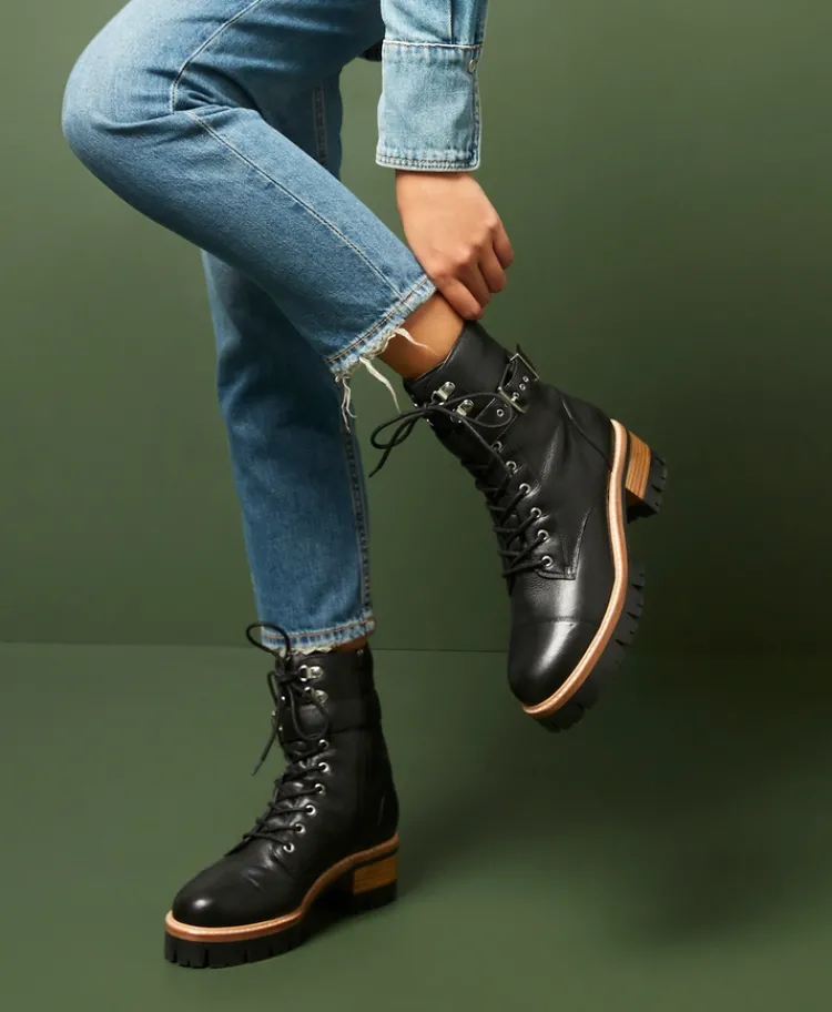 Epsom combat boot|Isabella Anselmi Online