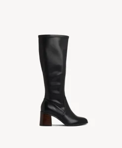 Fraser Wide Knee High Boot with Wide Calf|Isabella Anselmi Online