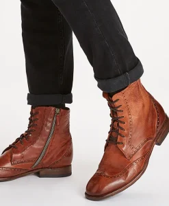 Frostino Leather Boot|Rossofiorentino for Merchant 1948 New