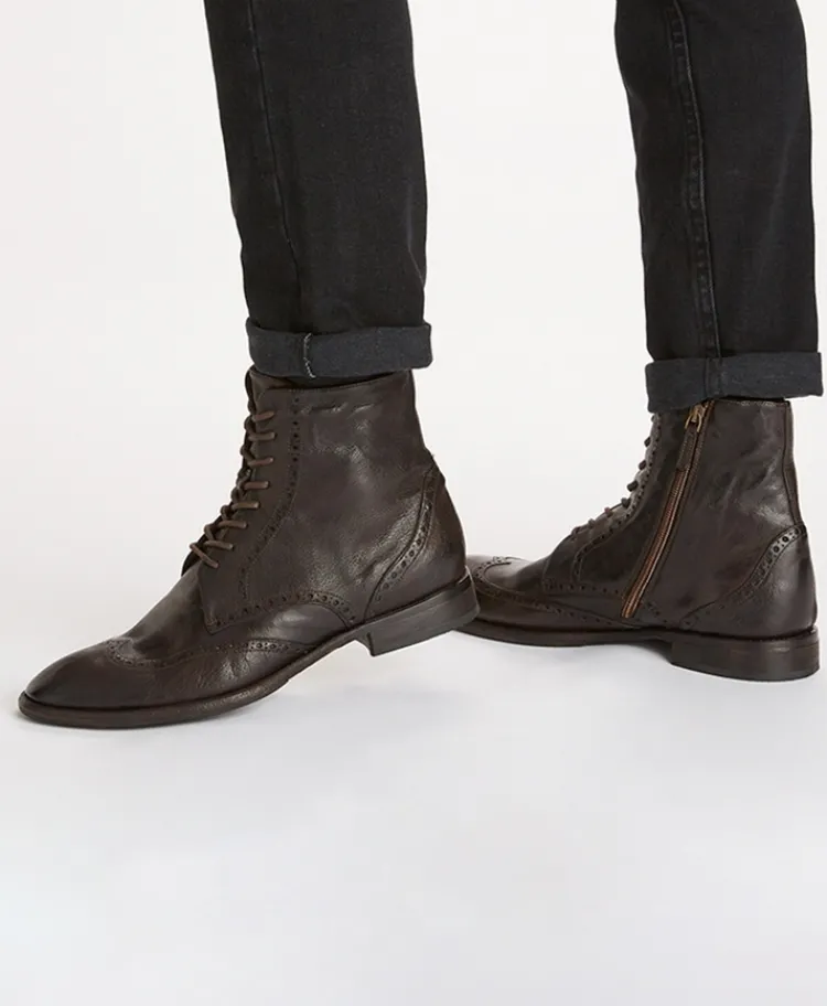 Frostino Leather Boot|Rossofiorentino for Merchant 1948 Hot