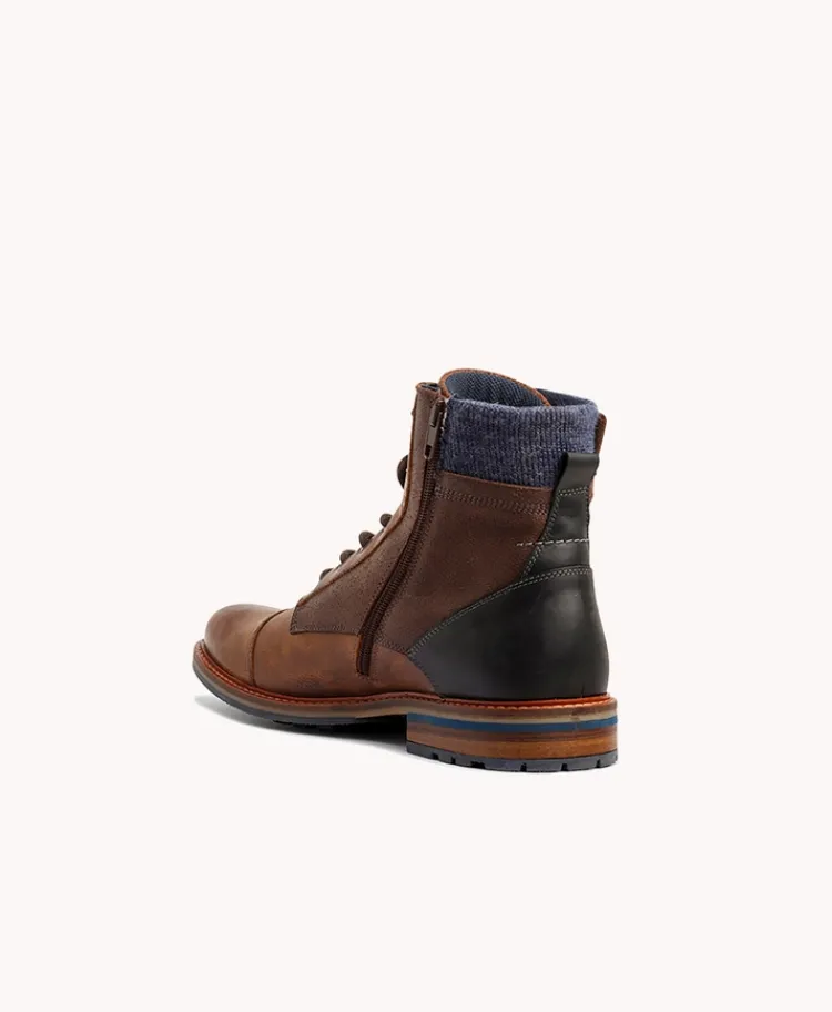 Peric Lace Up Boot|Bullboxer New