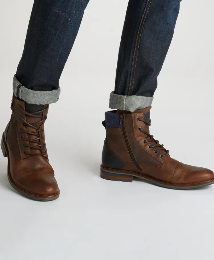 Peric Lace Up Boot|Bullboxer New