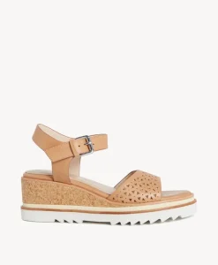Rachel Perf Wedge Sandal|Isabella Anselmi Hot