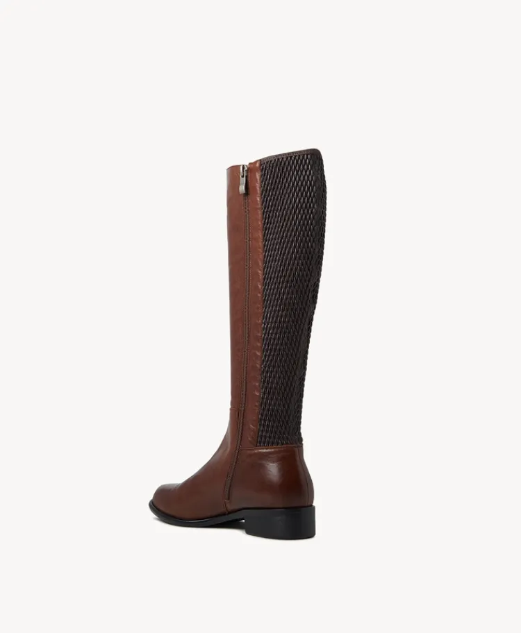 Sal Knee High Boot with Stretch Calf|Isabella Anselmi New