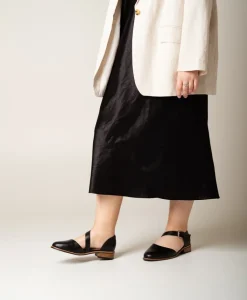 Tayla Wide Strappy Flat|Isabella Anselmi Fashion