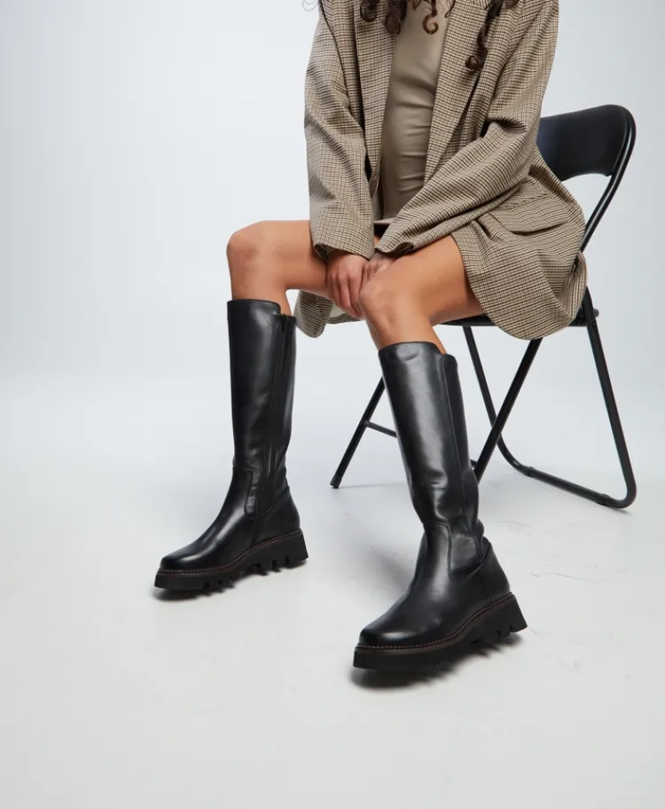 Telsa Knee High Boot|Isabella Anselmi Fashion